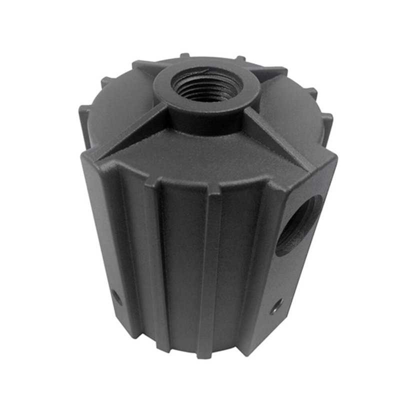 Adaptateur de moyeu rond réducteur de ténon de 2-3 / 8 po à 1/2 po NPT, support de poteau rond de 1/2 po avec D.O. Tenon