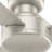Presto 52" 3 - Blade Modern Low Profile Indoor Ceiling Fan with Wall Control-93546521