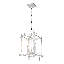 Tura - Light Rectangle Chandelier-607788024-607788027