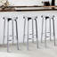 Tabouret de comptoir en métal Gutierrez
