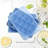Ice Cube Trays Set Of 2, Easy Release 15 Flexible Silicone Ice Cube Molds With Removable Lid Reusable Freezer Ice Trays Stackable For Whiskey, Baby Food, BPA Free -931261288