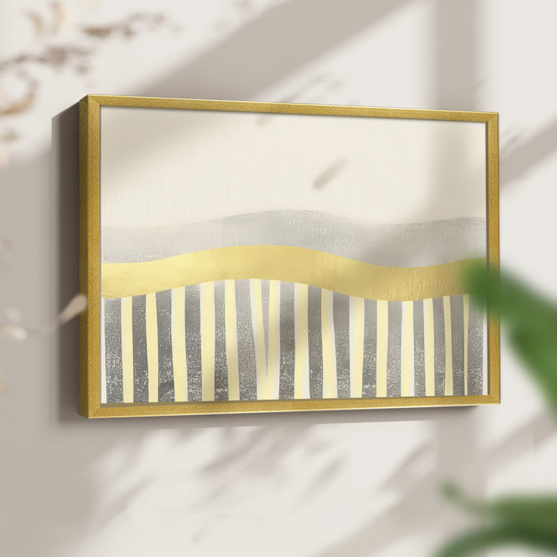 Abstract Series-X -Framed Print - Restickable, 8" H x 10" W