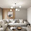 Rayle 6 - Light Sputnik Chandelier-1131201415