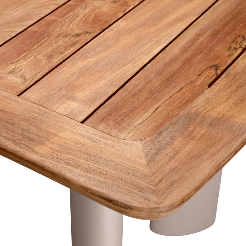 Osario Outdoor Oval Teak Dining Table