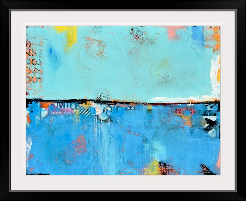 «Matchbox 101» par Frisco, impression, H 27 po x l 36 po x P 1,5 po, Toile
