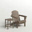 Chaise Adirondack pliante en plastique avec table Laguna-1190806463
