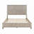 Solid Wood Bed Frame with Tall Headboard-218752411-218752409
