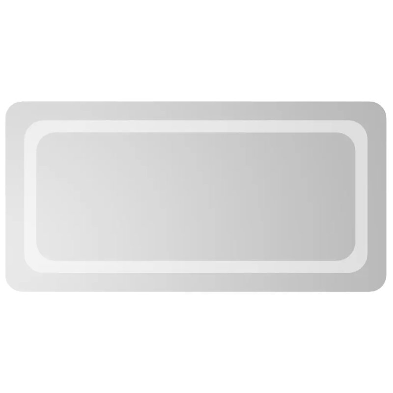 Flat Wall Mirror, 80 cm H x 40 cm W