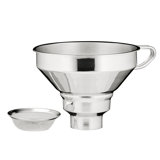 Küchenprofi 2- Piece Stainless Steel Funnel Set