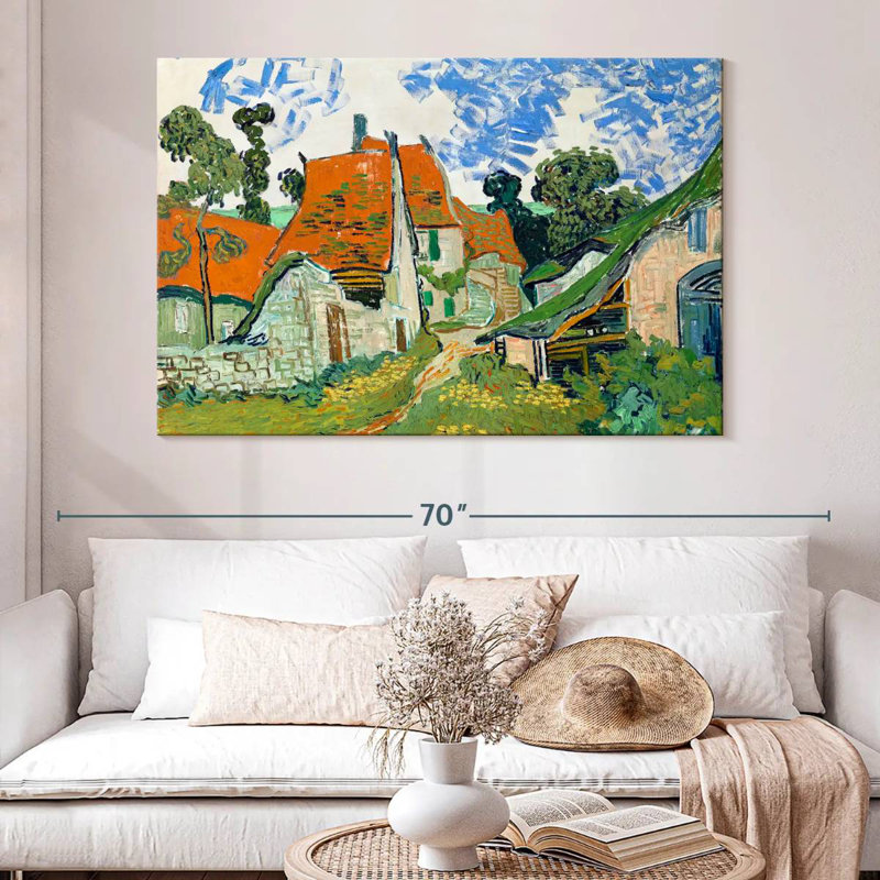 Alvord Street à Auvers-Sur-Oise, H 34 po x l 51 po