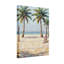 Serviette Plants & Flowers Beach Volleyball Palmiers Ocean View Sand Sunlight Shadows-162806692