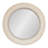 Circle Mirror with Beaded Detail