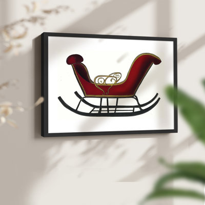 «Chirstmas Art» - DCC XXX - Reproduction encadrée - Restickable