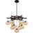 Orbelle 35.4" 11-light Dimmable Sputnik Bubble Glass Chandelier for Dining Room-621927380-621927387