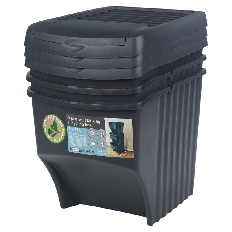17 Stories Plastic Decorative Bin