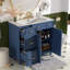 Meuble-lavabo de salle de bain avec lavabo, armoire de salle de bain avec portes à fermeture douce, tablettes réglables, meuble-lavabo moderne avec rangement-1008063460