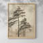 «Vintage Landscape XXXV» sur papier-1143561703