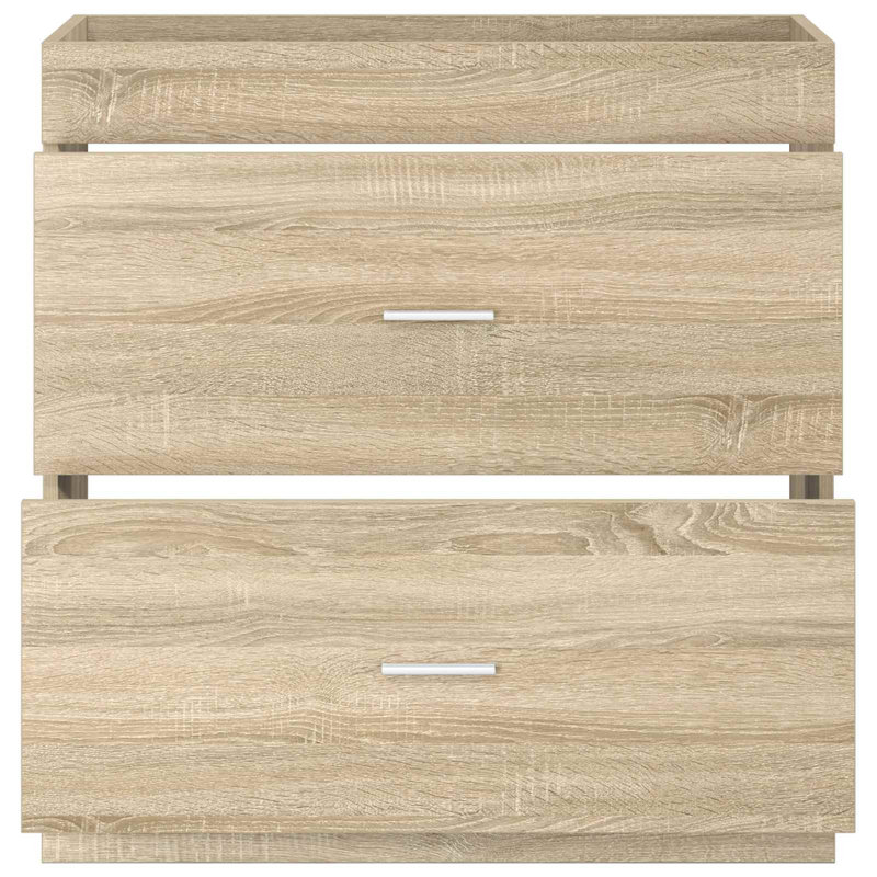 78.5cm Bathroom Vanity Base Only, Sonoma Oak