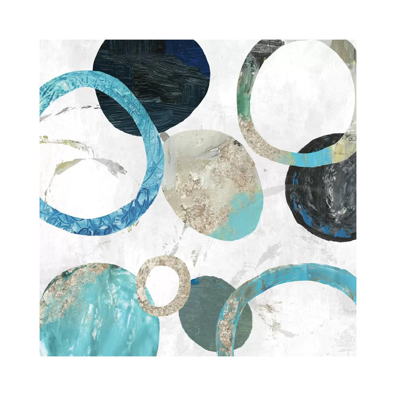 Rings II 1 Piece Wrapped Canvas Painting, 66.04 cm H x 66.04 cm W x 1.91 cm D