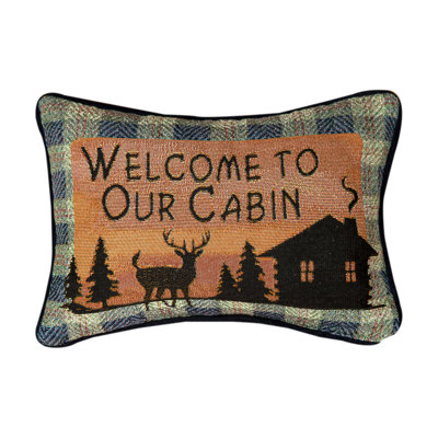 Coussin à accoudoirs rustique manuel 12,5 x 8 pouces Bear Lodge