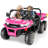 24V 4WD 2 Seater 6-Wheel Ride on Dump Truck W/ Remote Control,Electric Dump Bed&Shovel,Bluetooth-91220687