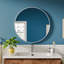 Baum Nordic Round Bathroom Framed Mirror Wall Hanging-1839823116-1770334516