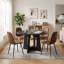 Ensemble de salle à manger 5 pièces avec chaises rembourrées-131269746-131269747-131269749