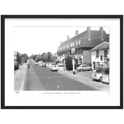 Farnham Common, The Parade 1962 by Francis Frith - Single Picture Frame Print