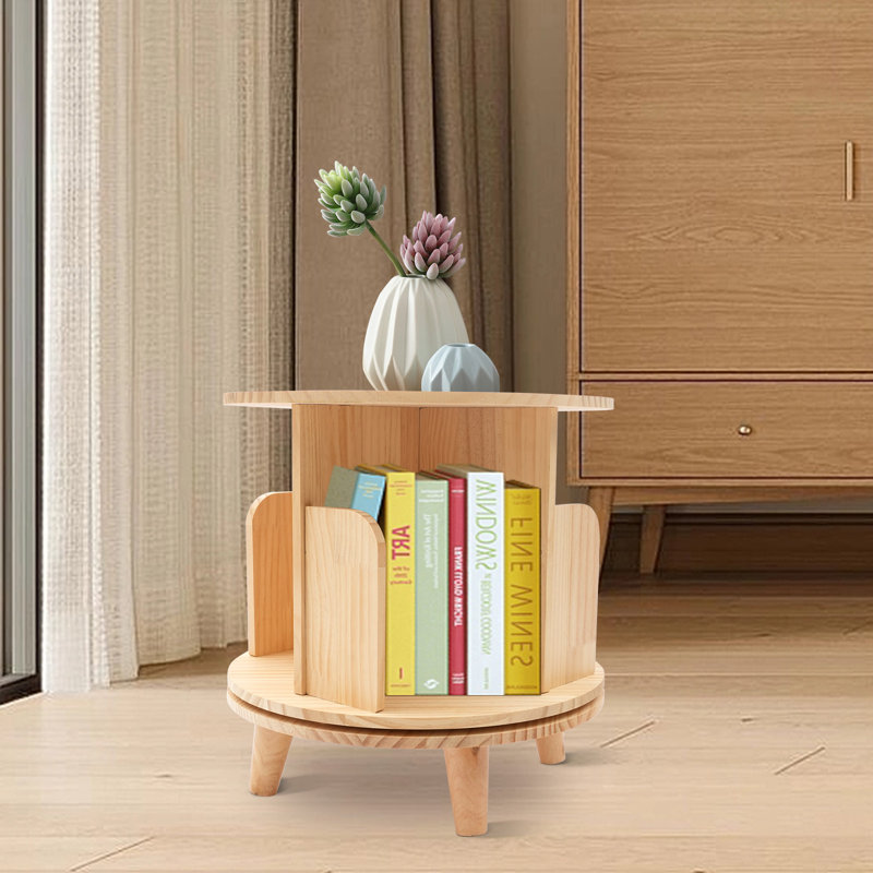 Support de rangement rotatif pour bibliothèque