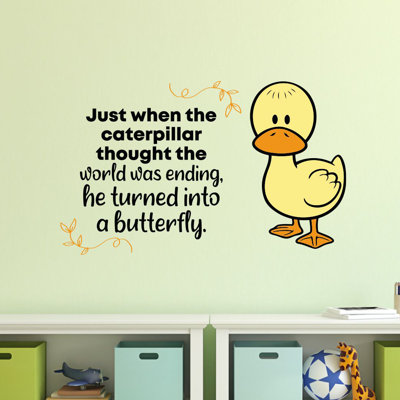 Text & Numbers Wall Decal