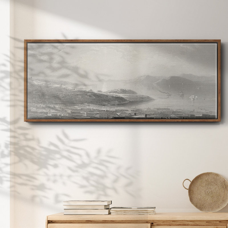 Golden Gate- Framed Canvas