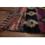 Tapis de salon marocain en peluche fait à la main 6 x 10
