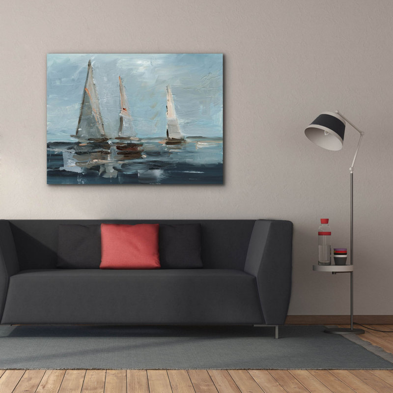  «Summer Sailing On The Bay 2» par Ethan Harper, art mural sur toile, H 40 po x l 54 po