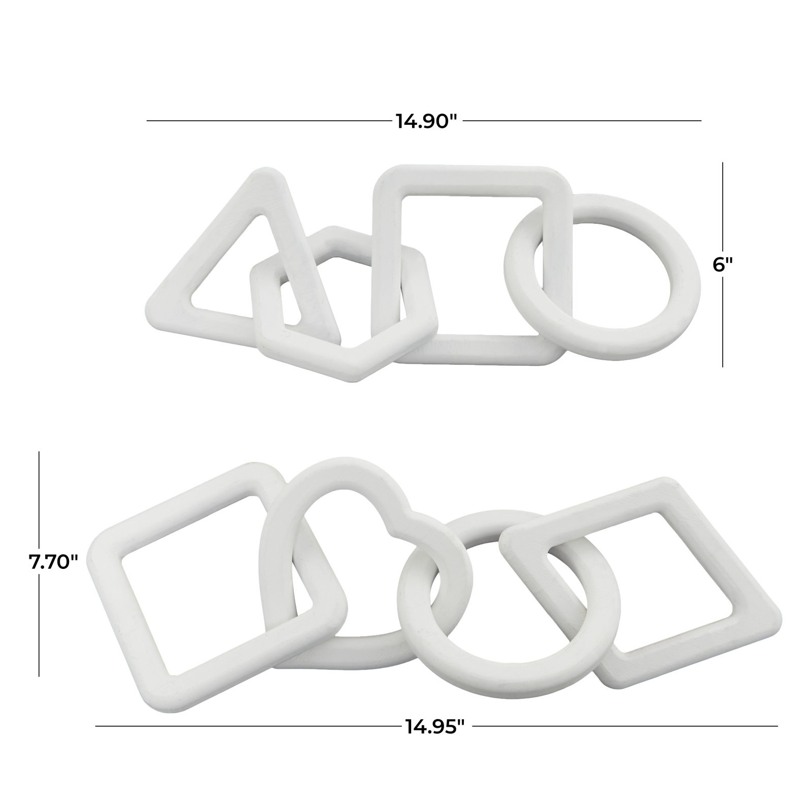 Allegra Sculpture, White