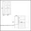 Spacieux garde-manger autoportant avec portes en verre et 4 tiroirs intégrés pour un rangement et une présentation améliorés, idéal pour la maison et le bureau