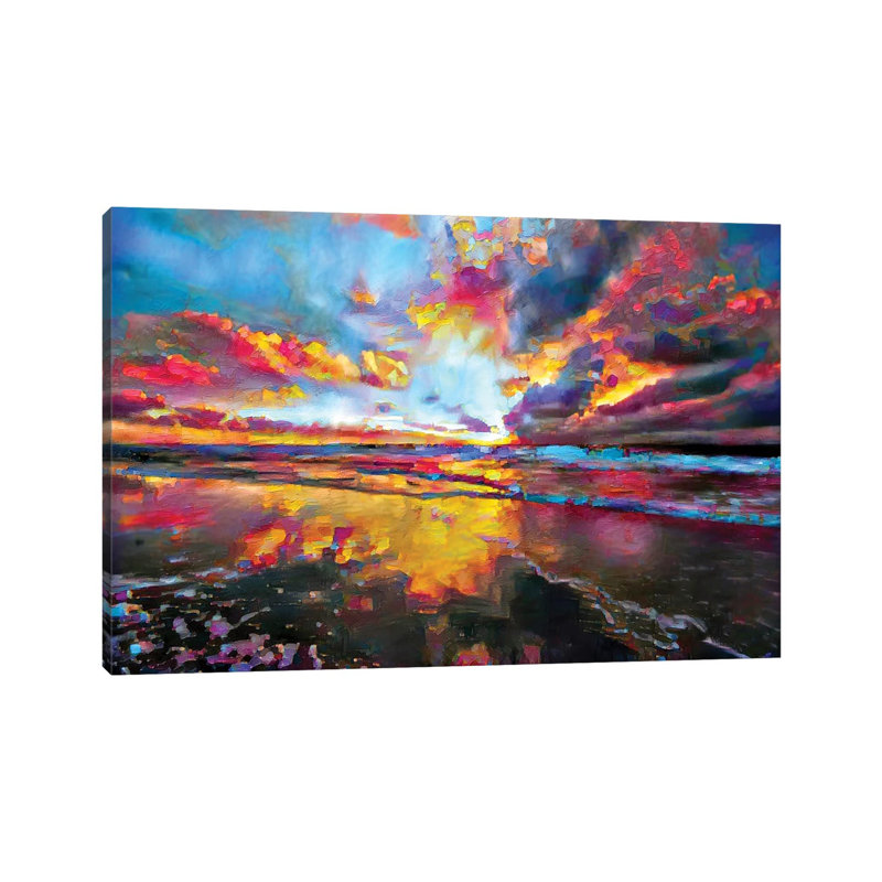 Break Through by Heather Offord - Wrapped Canvas Painting