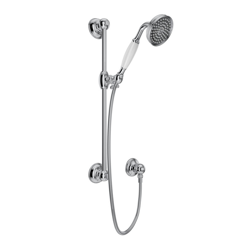 Spa Shower Complete Shower System, Polished Chrome