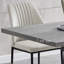 Bolanger Extendable Metal Base Dining Table