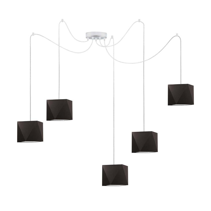 Thursa 5 - Light Pendant, Brown