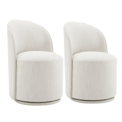 Chaise d'appoint rembourrée Sharlene