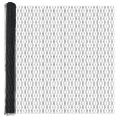 Hexagon Fence Grey 50 M Steel