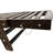 Outdoor Daybed With Adjustable Sides - Protected Cushions, Brown/gray Patio Multifunctional Use And Style Gray Brown Finish