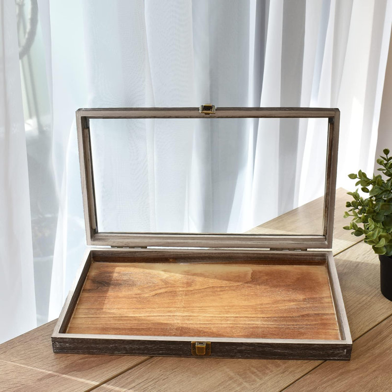 Boîte de rangement en bois
