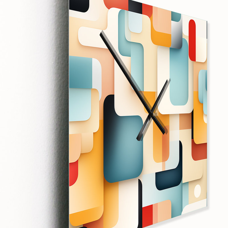 Jamarri - Horloge murale moderne, H 28 po x l 12 po x P 1 po
