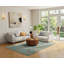 Mildred Oriental Handmade Tufted Wool Blue Area Rug-67846576