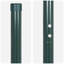 Vidaxl Fence Posts 2 Pcs Powder-Coated Steel-116846613-116846618