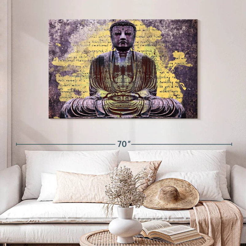 Adella Ponder Buddha, 32" H x 48" W