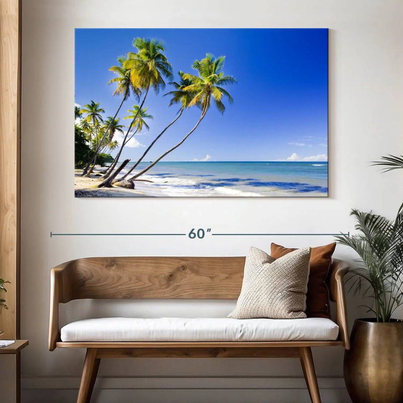 Gillard Trinidad Coast Palms, 34" H x 51" W