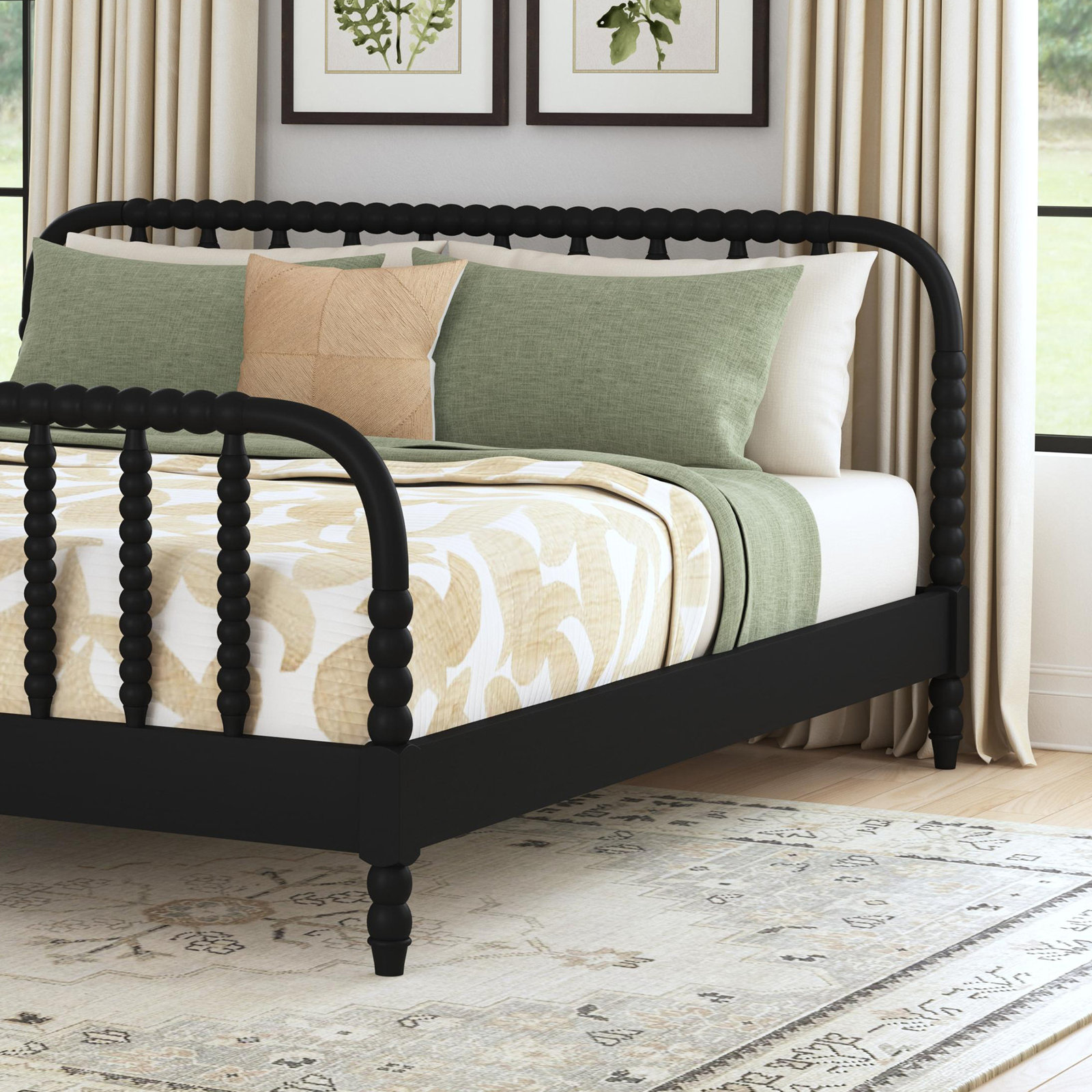 Benbrook Bedroom Set, Black, Queen