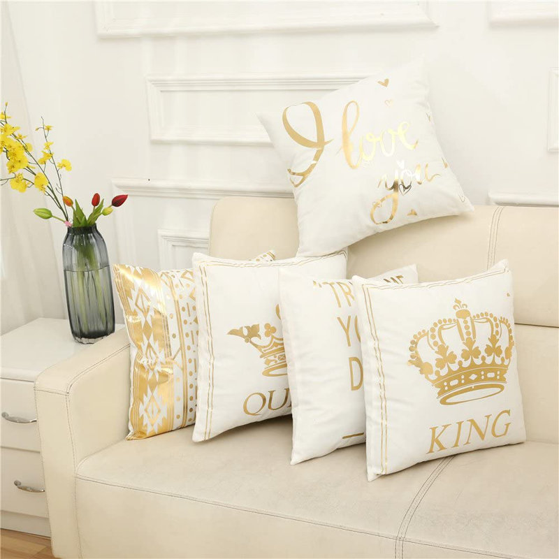  Housse de coussin unie